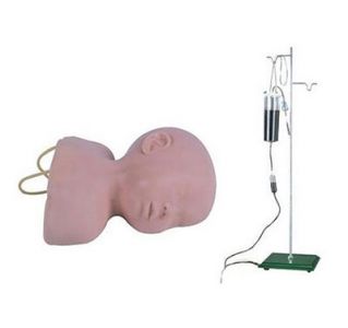 Advanced infant head venipuncture training model