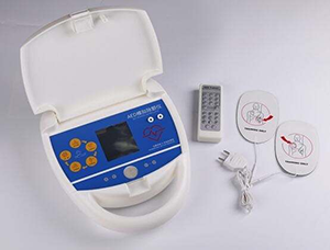 The success criteria of a simulated defibrillator