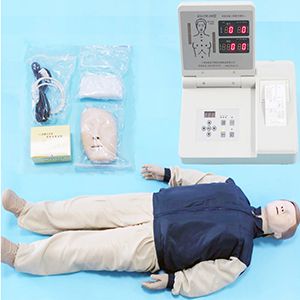 Fully automatic computerized CPR simulation manikin